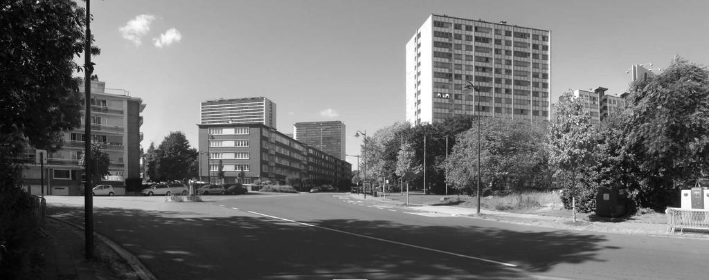 VUE DEPUIS AV. GENERAL DE CEUNINCK VERS AV.