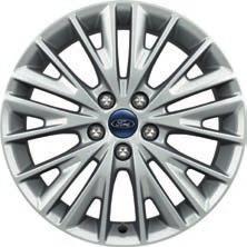 020,- 17 Ford 10-Spaaks Design Wielset met Continental banden DF123 1.