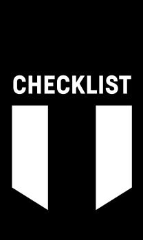 1. Checklist