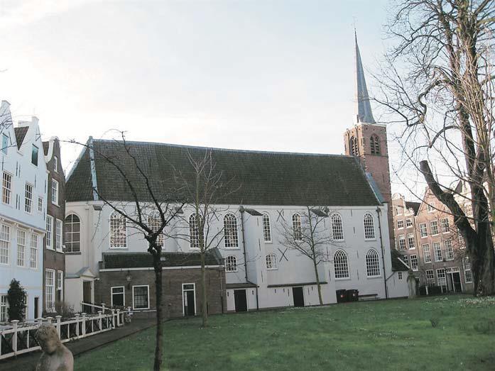Unieke plek Het begijnhof was de enige katholieke instelling die na de Alteratie van 1578 bleef bestaan.
