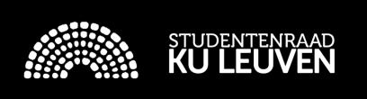 Studentenraad KU Leuven (vzw) s Meiersstraat 5 3000 Leuven www.sturakuleuven.be 534.592.