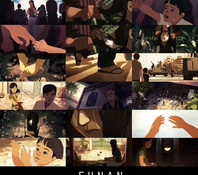 FUNAN vertelt het verhaal van een jonge familie die verdreven wordt uit hun huis, hun thuis, om vervolgens - na een dagenlange voettocht - in een werkkamp aan te komen.