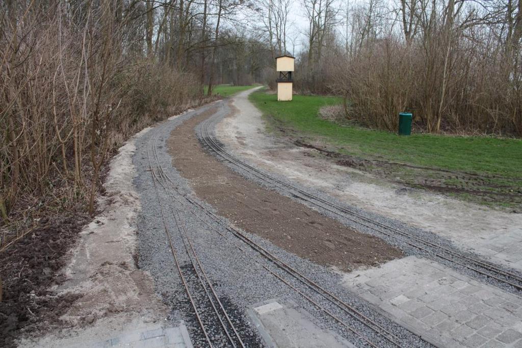 De nieuwe uitrijsituatie van station