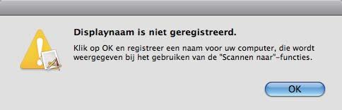 Drloos ntwrk Mintosh Wht tot softwr is gïnstllr. Dit uurt ongvr 30 sonn. Als instllti is voltooi, wort it shrm wrggvn. Kis uw mhin in lijst n klik op OK.