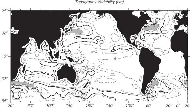 variabiliteit zeehoogte Kuroshio Golf Stroom