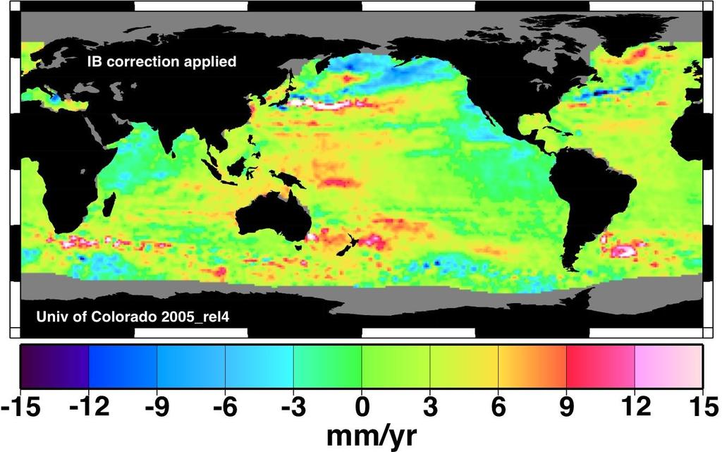 regionale zeespiegelstijging gemiddeld: 3 mm/jaar -15-12 -9-6 -3 0 3 mm/jaar 6