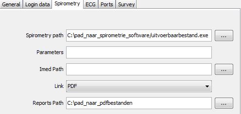 Spirometrie software die geen gebruik maakt van SRV,