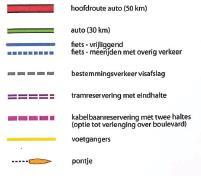 brug over de Pijp. Figuur 1 : Onderzochte locaties A,B en C.