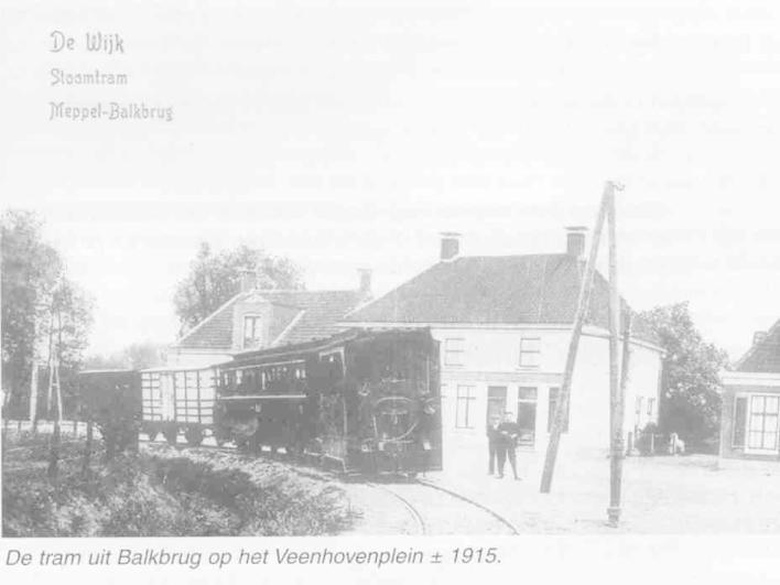 Door de opkomst van de auto was de lijn niet langer rendabel. In 1939 werd de lijn opgeheven. Resten De trambaan liep hier vroeger langs.