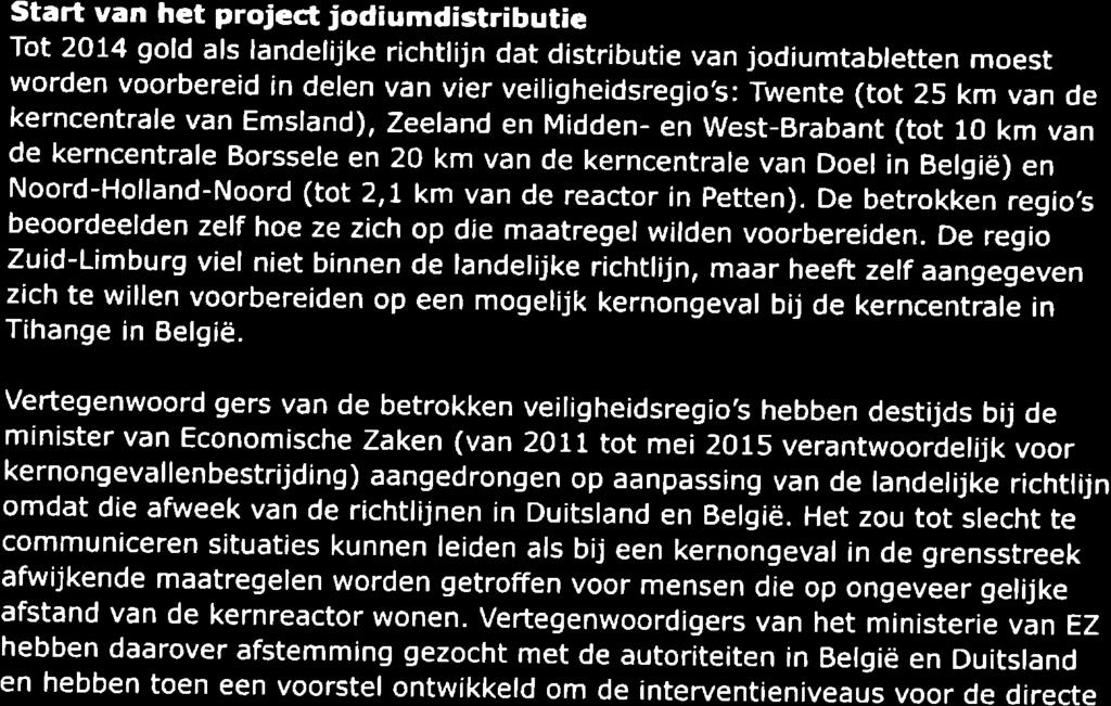 BiJlage(n) Factsheet jodiumdistr butie Correspondentie u i tslu itend r chten aan het retouradres met vermelding vdn de datum en het kenmerk van deze brief.