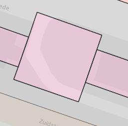 en het bestemmingsvlak mag met niet meer dan 10% worden vergroot) 308b 37/3,5 = 10 (afgerond) 50% van 867 = 433,5 433,5 x 10= 4.