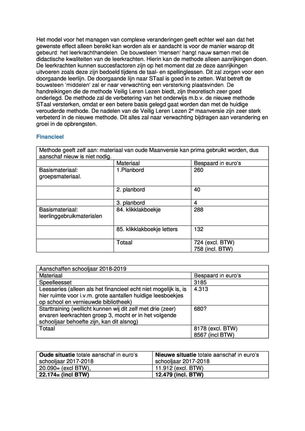 Conclusie s en aanbevelingen Aanva nkelijk