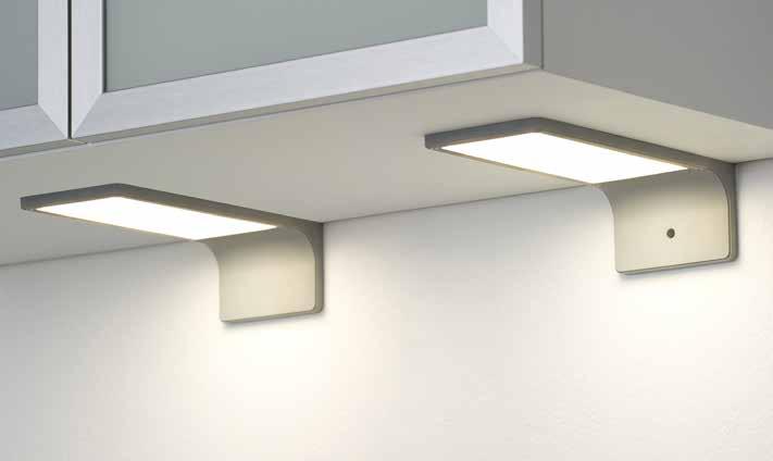 LED VERLICHTING - ONDERBOUW KEUKEN SET 1 LED TRILED 1 x Triled POWERLED 4,44 W met dimmer schkelr.