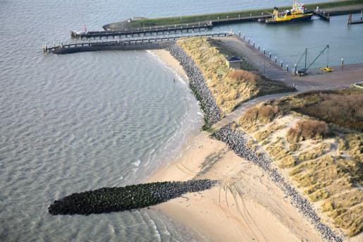 Duinafslag Duinvoetverdediging Jachthaven Vlieland