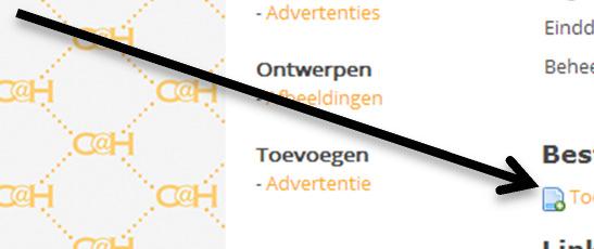 Klik op Toevoegen bestand onder Advertentie: Voeg nu je bestand toe door op Bestand kiezen te