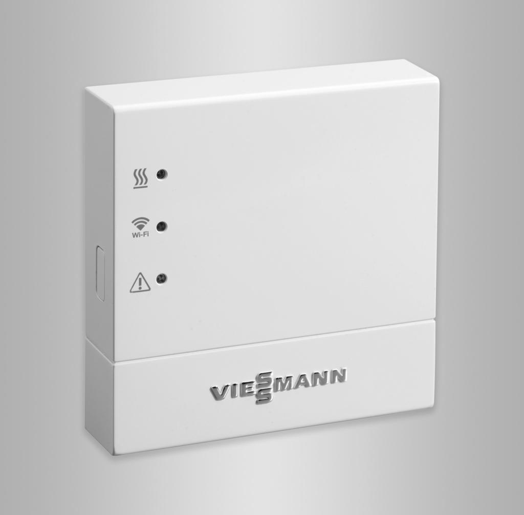 Montage- en servicehandleiding voor de vakman VIESMANN Vitoconnect 100 type OPTO1 Communicatie-interface voor de afstandscontrole en -bediening van verwarmingsinstallaties