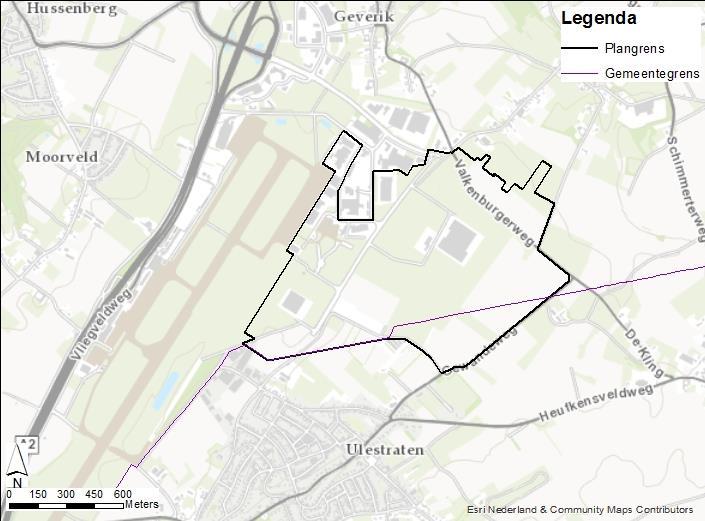 Figuur 2-3 Overzicht reeds gerealiseerde bedrijven De infrastructuur in het westelijke bedrijvencluster is aangelegd.