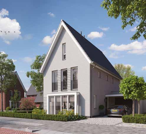 Het andere type beschikt over twee erkers voor extra veel lichtinval Perceel 319 m2 tot 470 m2 Woonoppervlak circa 157 m2 tot 163 m2 Opvallende woning met topgevel Sfeervolle jaren 30 architectuur