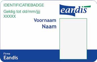 Medewerkers van de stad Sint-Niklaas hebben een personeelskaart op zak. Stedelijke dienst communicatie: (tel.