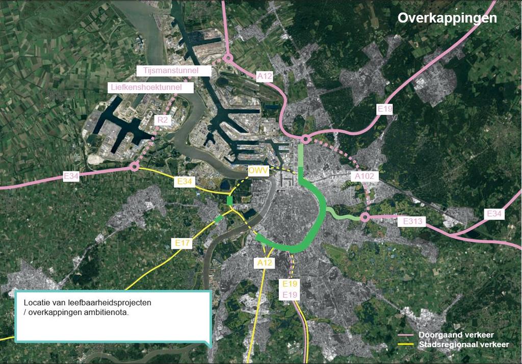 Denkpiste afwegingsworkshops januari 2017: - radicaal haventracé voor doorgaand