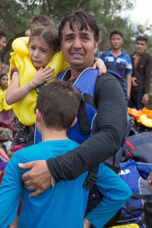 Vluchtelingen Europa Tienduizenden mensen vluchten naar Europa.