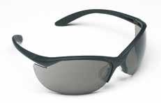 Veiligheidsbrillen Opzetten en aan de slag! TACTILE T2400 Zachte neusbrug. Comfort en stijl. Soft-touch, rechte oorveren. Monolens (8-Curve). Ref.