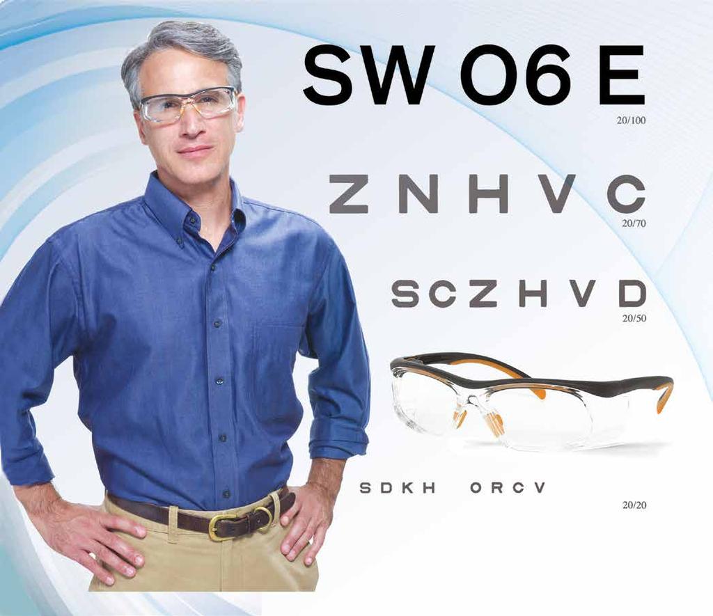 Veiligheidsbril met corrigerende lenzen Voorzie uw personeel van veiligheidsbrillen met voorgeschreven lenzen, een eenvoudige oplossing die mogelijk goedkoper is dan u denkt.