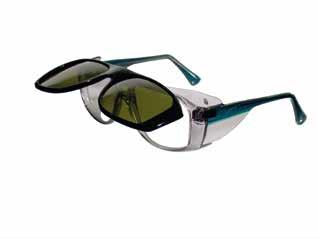 Veiligheidsbril met corrigerende lenzen HONEYWELL HORIZON Zeer degelijke bril met geintegreerde zijkappen met optioneel opklapbaar voorzetstuk.