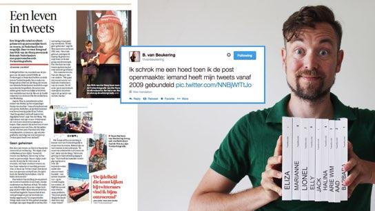 6. Tweetbundels (via voordekunst) Tweetbundels brengt wat de crowd twittert op papier: het zijn ongevraagde autobiografische bloemlezingen van de