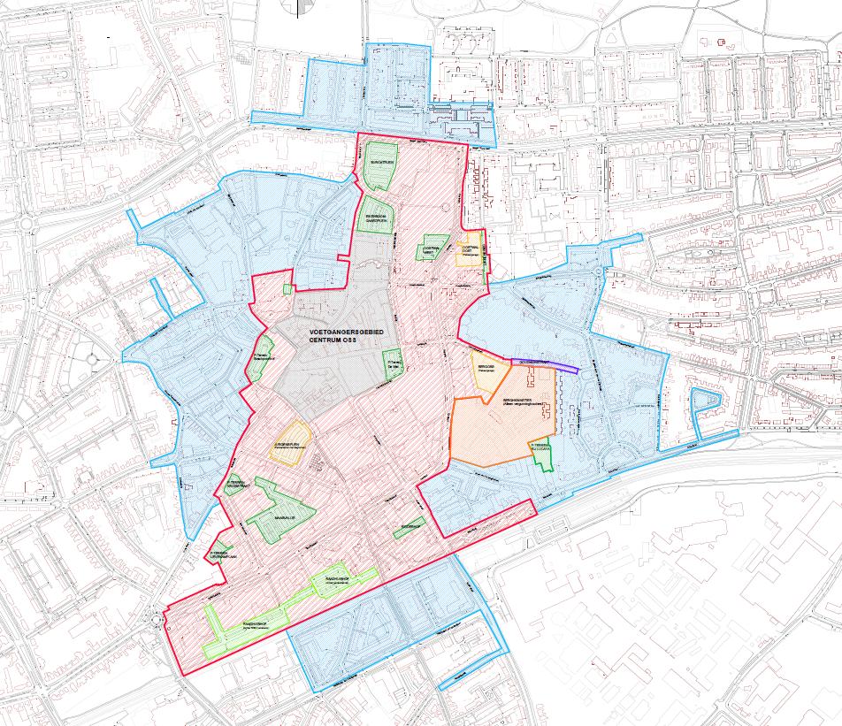 LOCATIES PARKEERBELASTINGEN 2018 behorende bij en deeluitmakende van de "Verordening Parkeerbelastingen Oss 2018".