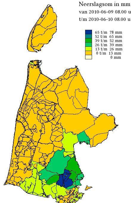 De huidige veranderingen: Neerslag In de afgelopen 50 jaar is de hevigheid van extreme neerslag toegenomen In Nederland is de jaarlijkse neerslag in de afgelopen 100 jaar met 18% gestegen