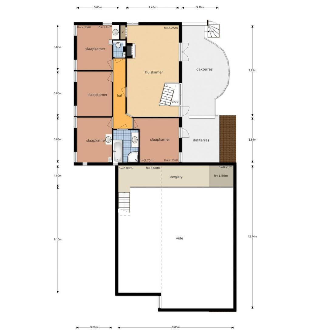 Plattegrond eerste