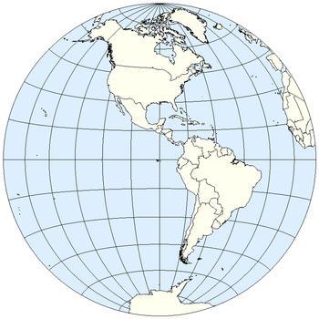 Het westelijk halfrond is het gedeelte van de wereld dat westelijk van de nulmeridiaan ligt en oostelijk van de 180-graden meridiaan.