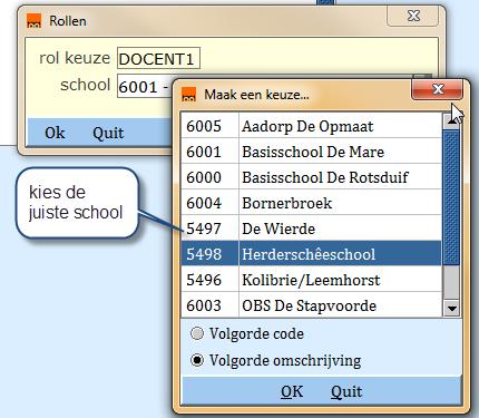 De zojuist nieuw ingevoerde docent moet kunnen inloggen op de schoolwise-portal.