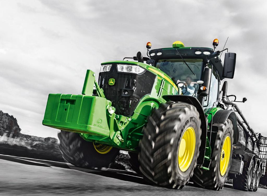 44 INTERNE CONNECTIVITEIT U BENT BETER VERBONDEN CONNECTIVITY INSIDE John Deere gelooft in het vestigen van nieuwe standaarden op het gebied van automatisering in de landbouw omdat wij geloven dat