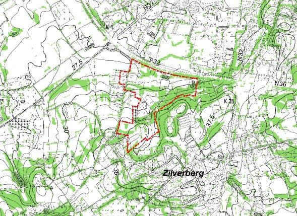 Erosiegevoeligheid Verspreid over het plangebied komen erosiegevoelige gebieden terug (voornamelijk in de zones met een hogere hellingsgraad).