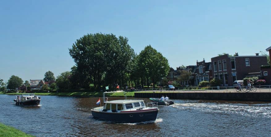 Scheepvaartsituatie bij Franeker Scheepvaart in Franeker moet vanaf 2017 rekening houden met een ingrijpend gewijzigde verkeerssituatie.