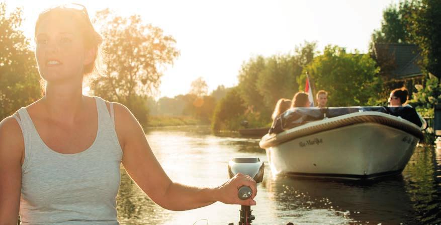 Foto: Marcel van Kammen Ervaar Fryslân vanaf het water: kom elektrisch varen!