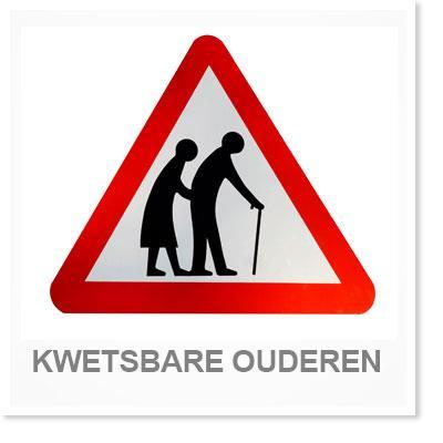 Werkwijze dementie Oudere met dementie = een oudere met verhoogde kwetsbaarheid Veranderd