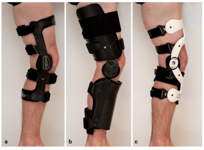om pijnverlichting en functieverbetering te geven bij arthrische knieën (42, 52, 53). De PF brace is ontworpen voor het gebruik bij anterieure kniepijn (42).