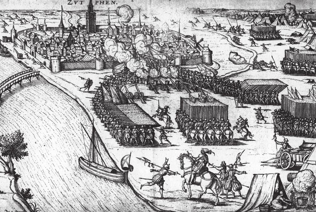 nederlaag kon de machtige Spaanse koning niet op zich laten zitten. Alva, de opperbevelhebber van Philips II, stuurde in november 1572 zijn zoon, Don Frederik, naar Zutphen om de stad te heroveren.