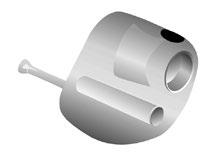 Oorstukjes op maat voor de 60- en 85-speakers Voor maataanpassingen kunnen twee verschillende typen oorstukjes aan de 60- en 85-speakeradapter bevestigd worden, namelijk Micro Mold en Lite Tip.
