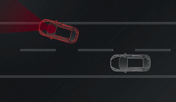 Met de stop & go functie is het Mazda Radar Cruise Control al vanaf stilstand te activeren.