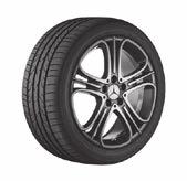 579 B Velg: 6,5 J X 16 ET 49 Band: 205/55 R16 91V Voor: 1.079 Band: Michelin Energy Saver MO met RDK Klantvoordeel: 500 Q440 2415 1031E Vijfspaaks velg 1.057 222 1.279 Afwerking: titaanzilver Van 1.