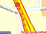 Autobahnkreuz Koblenz volgen, Borden LUDWIGSHAFEN