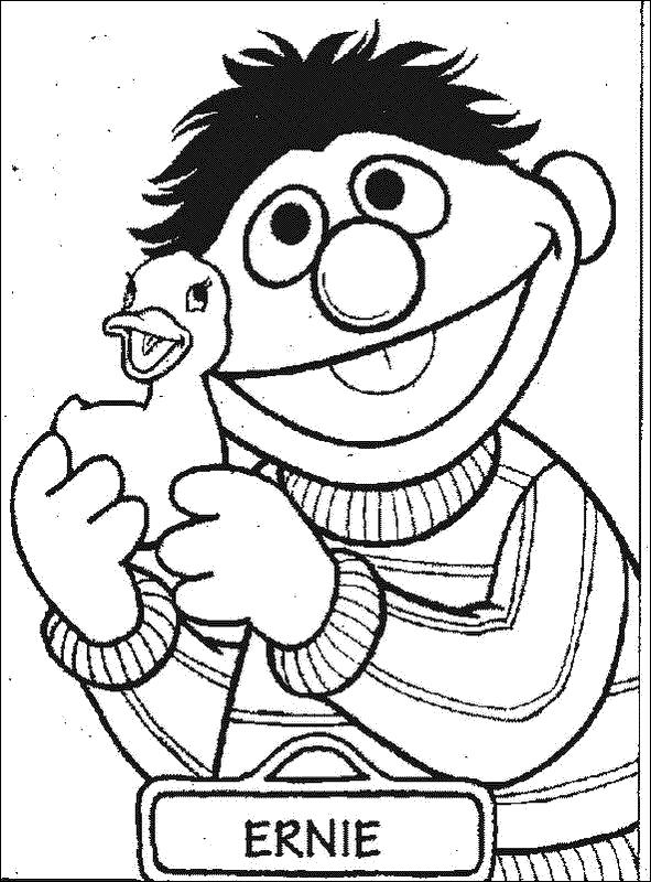 Waar houdt Ernie van? Bert plagen Het mag eigenlijk niet, maar hij doet het toch: Bert plagen.