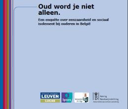 Eenzaamheid: impact op gezondheid eenzaamheid onschuldig Minder sociale contacten: kortere levensduur = effect van roken Eenzaamheid doorbreken als belangrijke uitdaging Slechte