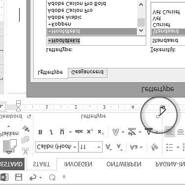 Groepen Een tabblad is onderverdeeld in thematische groepen. Het tabblad Start van Word kent onder meer de groepen Klembord, Lettertype en Alinea.