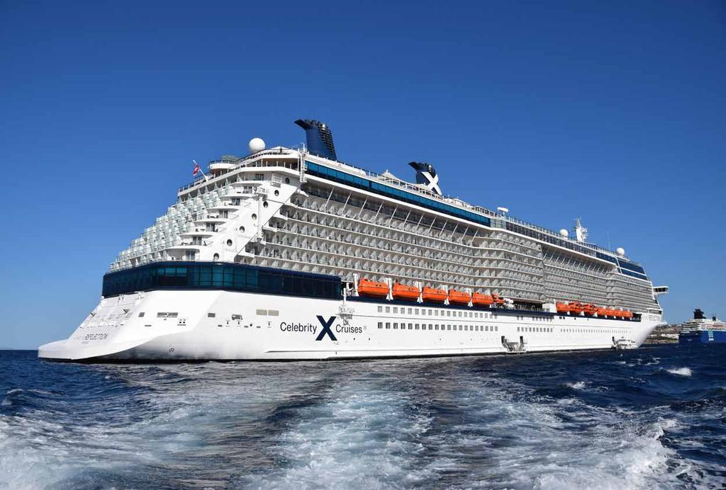 Celebrity Cruises Laat je varen aan boord van elegante cruiseschepen met stijlvolle afwerking en