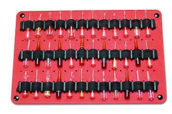 Peli- koffers PELI #1550 Verdeelplaat voor deksel Kenmerken - afmetingen: 42 x 31,5 cm - gewicht: 0,4 kg - zwarte